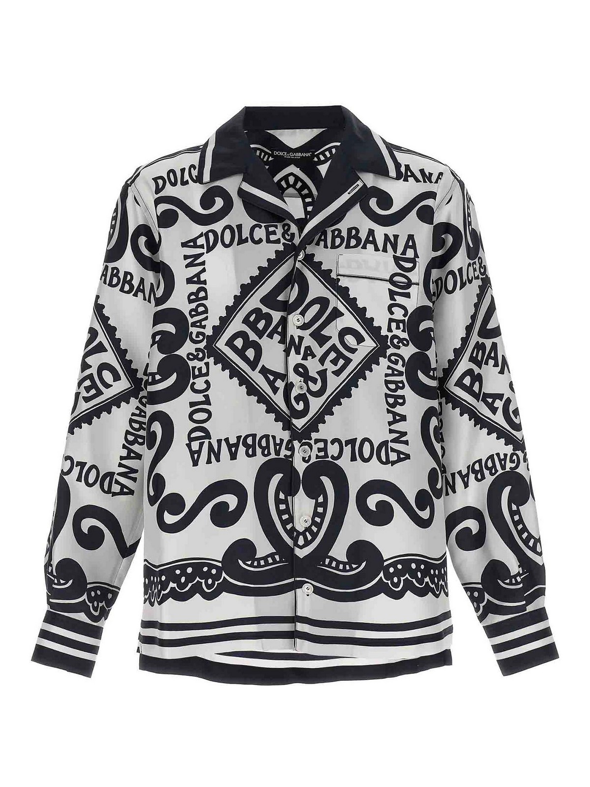 Dolce & Gabbana Marina Shirt In Multi