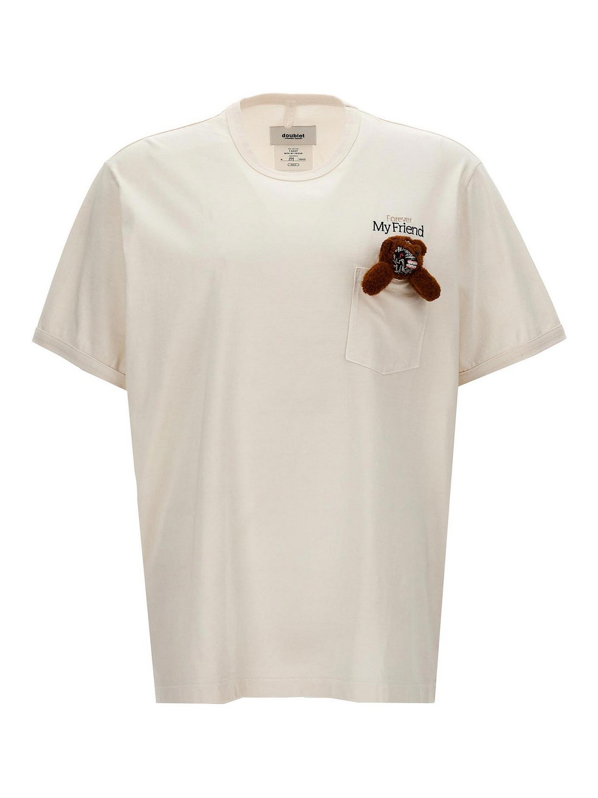 Shop Doublet Camiseta - Blanco In White
