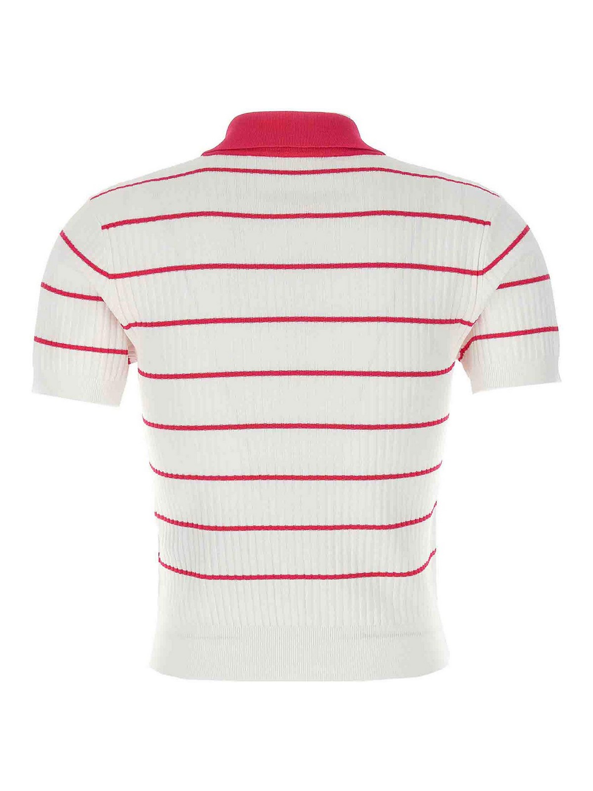 Shop Dsquared2 Striped Polo Shirt In Multicolour