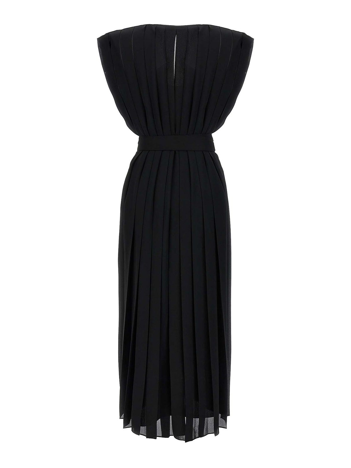 Shop Fabiana Filippi Long Dress In Black