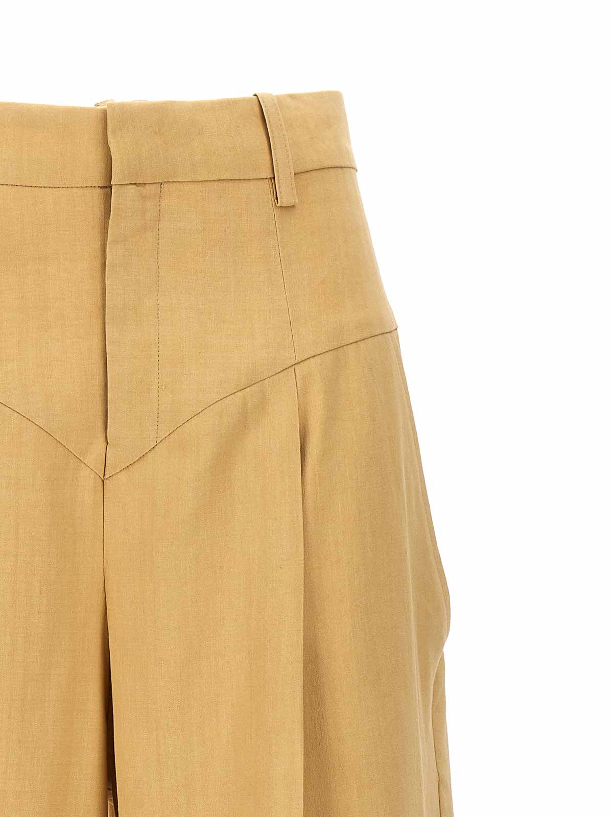 Shop Isabel Marant Staya Pants In Beige