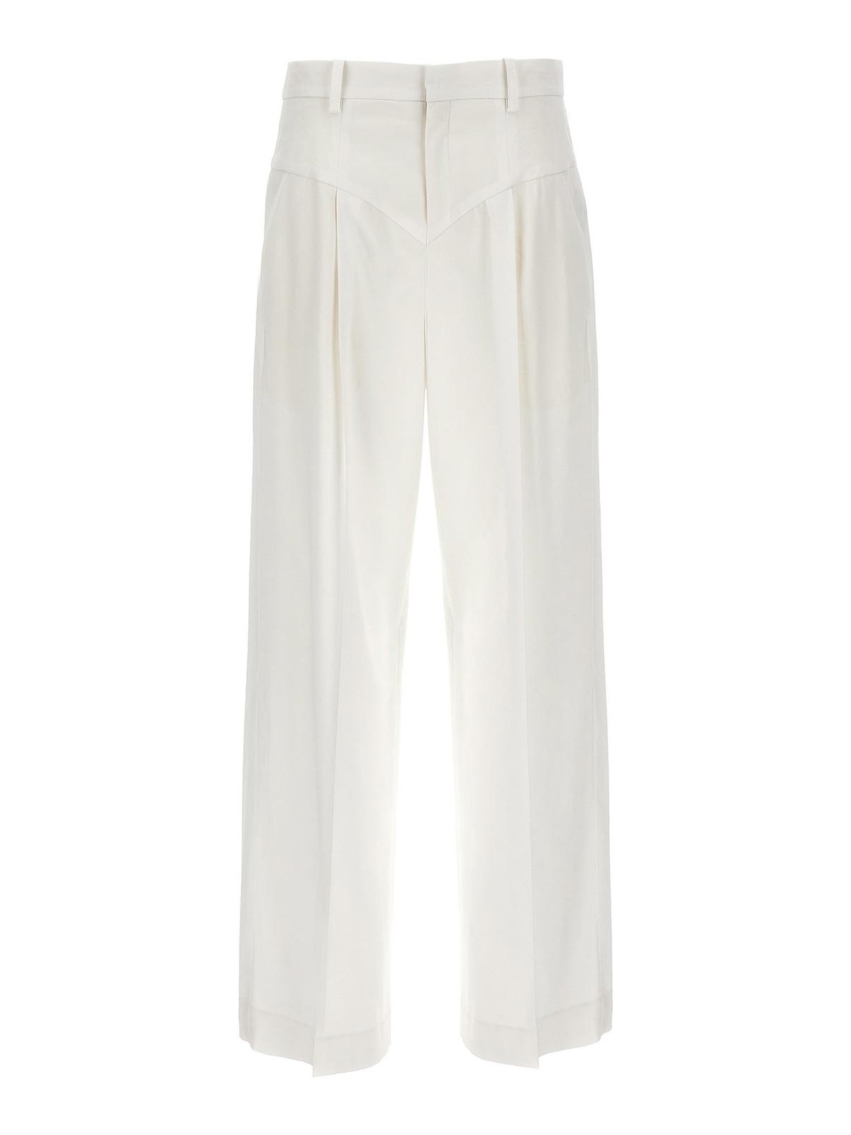 Shop Isabel Marant Staya Pants In White