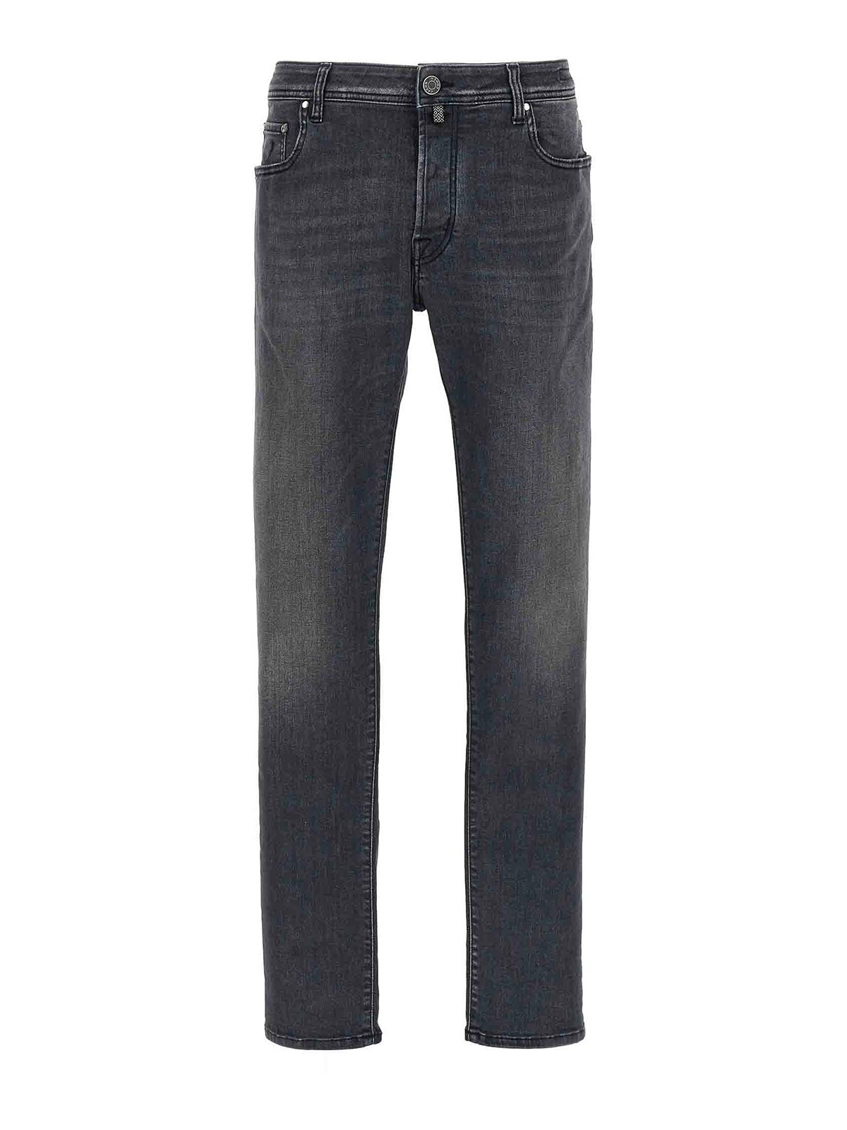 Shop Jacob Cohen Bard Jeans In Grey