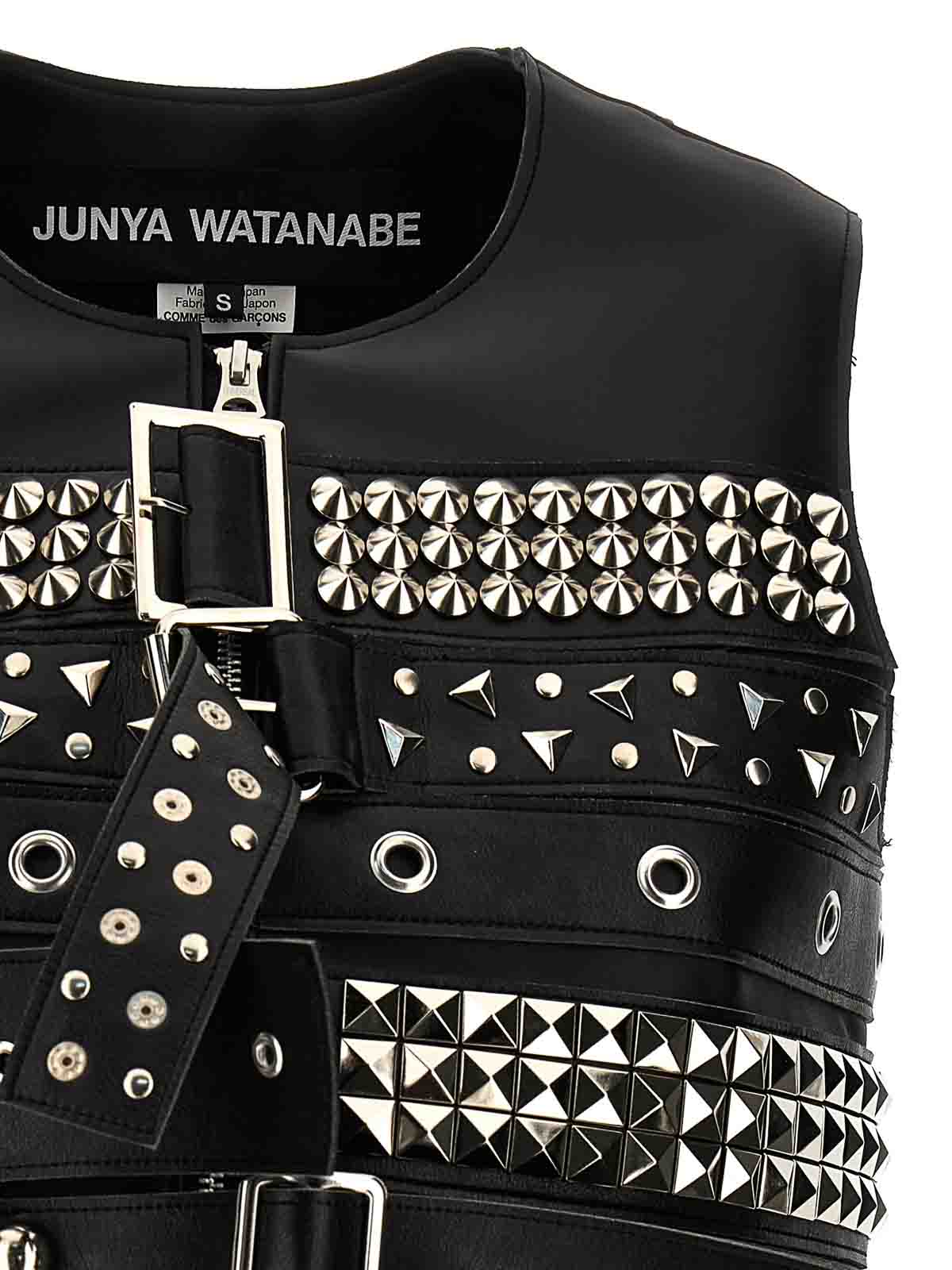 Shop Junya Watanabe Chaleco - Negro In Black