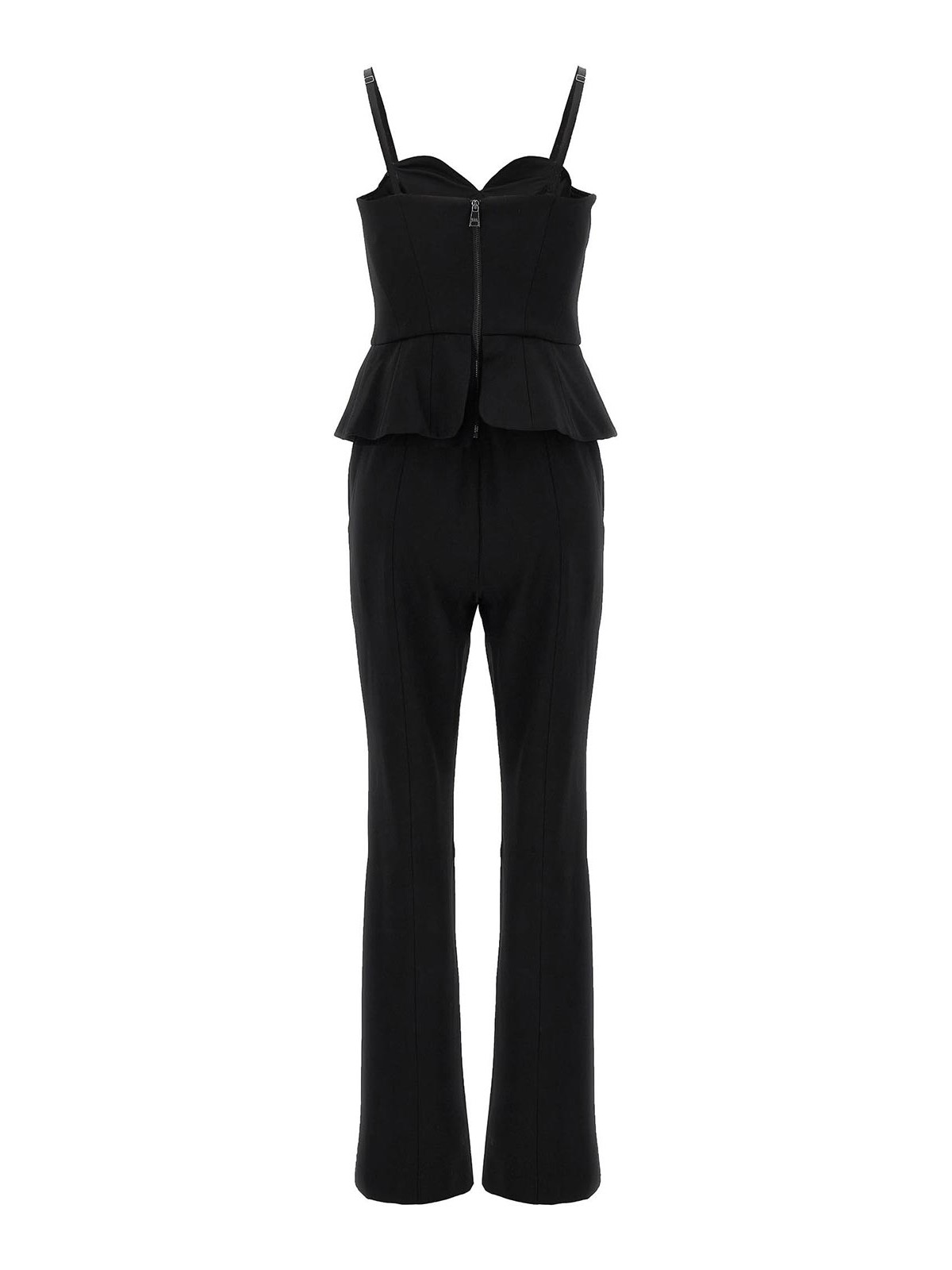 Shop Karl Lagerfeld Evening Jumpsuit In Black
