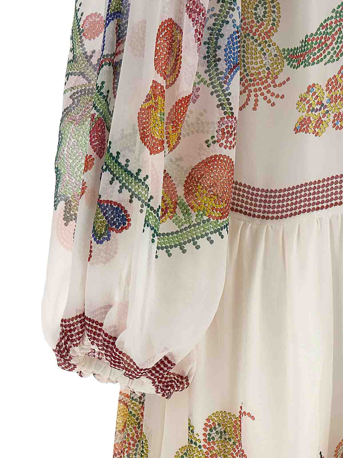 Shop La Doublej Athena Dress In Multicolour