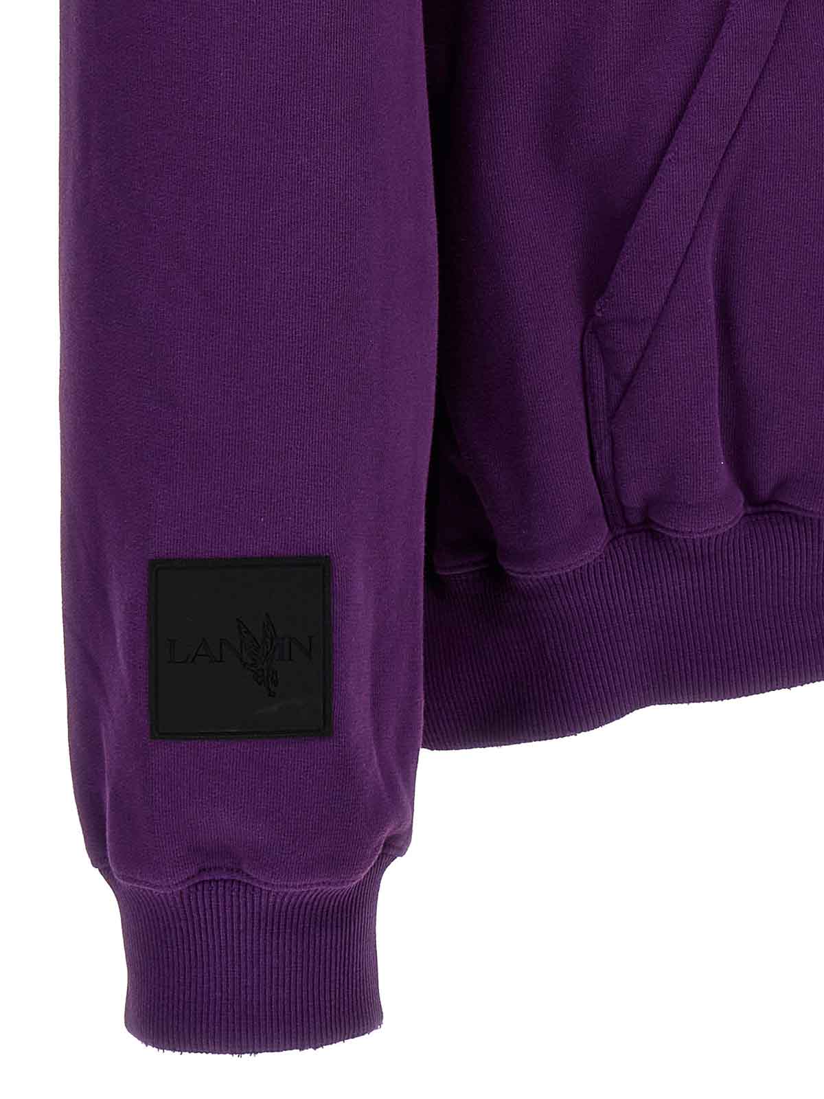 Shop Lanvin Sudadera - Púrpura In Purple