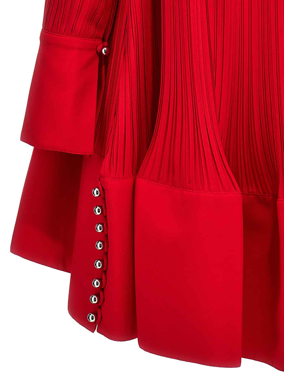Shop Lanvin Vestido Midi - Rojo In Red