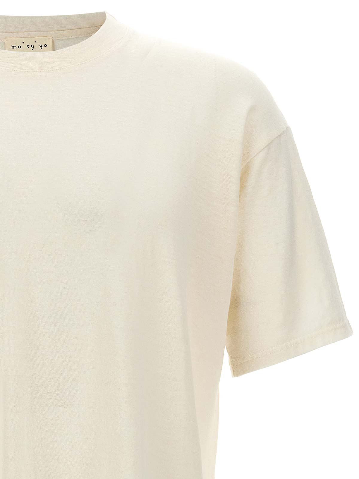 Shop Ma'ry'ya Camiseta - Blanco In White