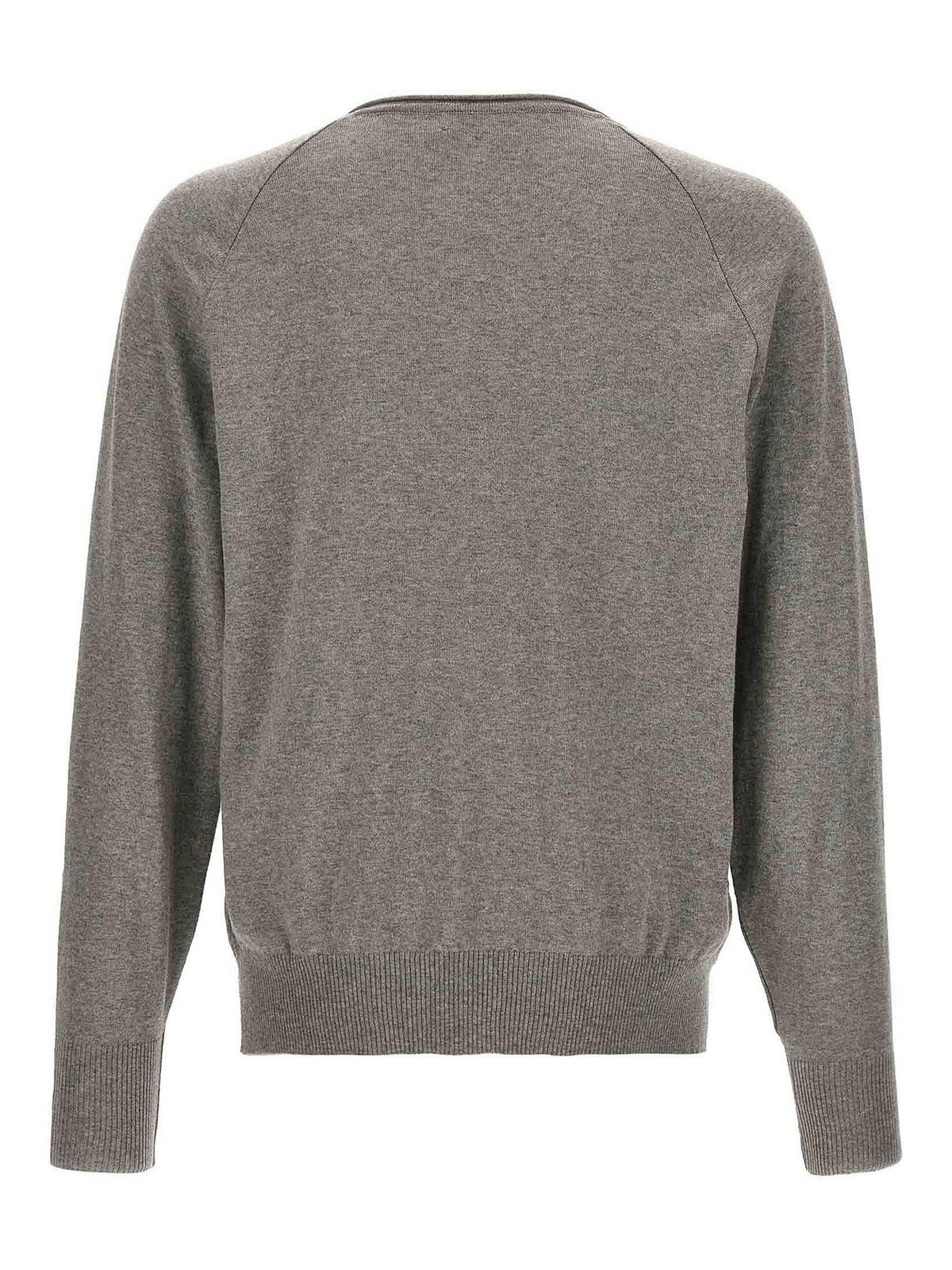 Shop Ma'ry'ya V-neck Sweater In Grey