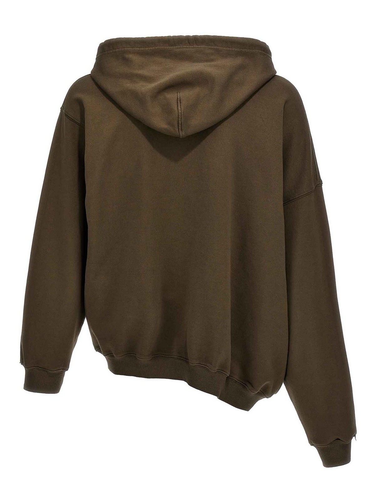 Shop Magliano Twisted Hoodie In Brown