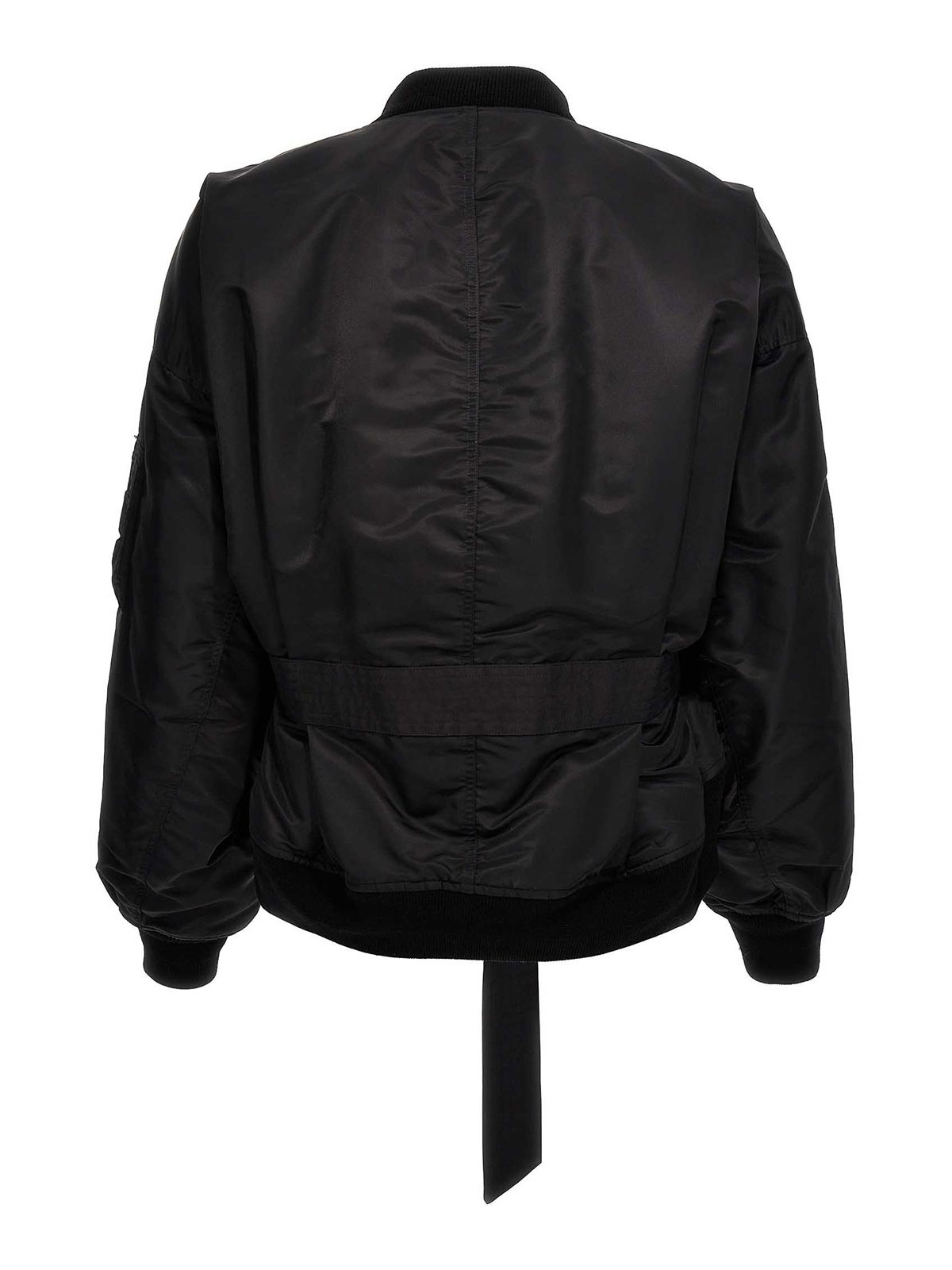 Shop Miharayasuhiro Nylon Bomber Jacket In Black