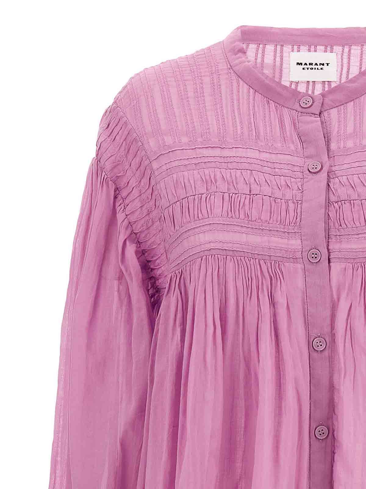Shop Isabel Marant Étoile Camisa - Plalia In Purple