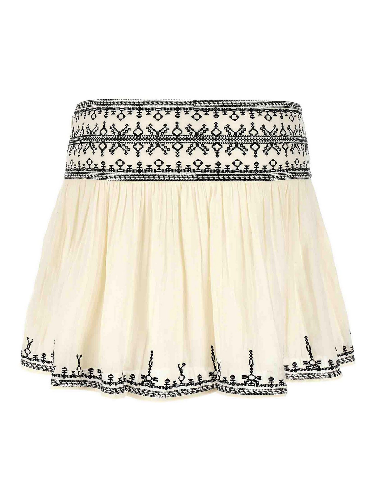 Shop Isabel Marant Étoile Skirt In White
