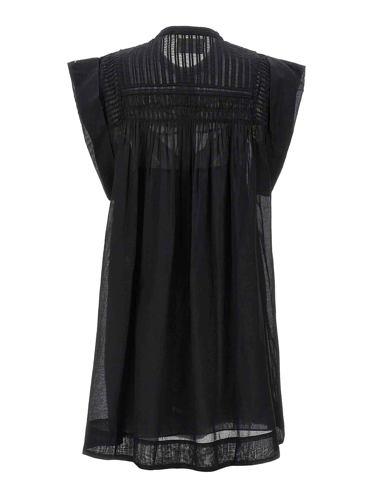 Shop Isabel Marant Étoile Leazali Midi Dress In Black