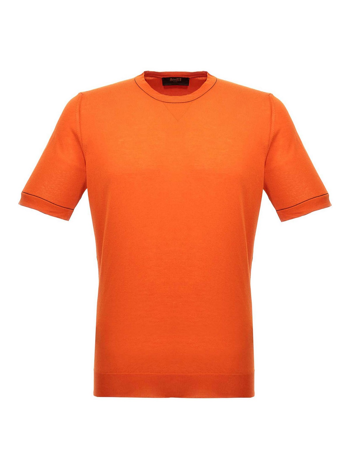 Shop Moorer Jairo T-shirt In Orange