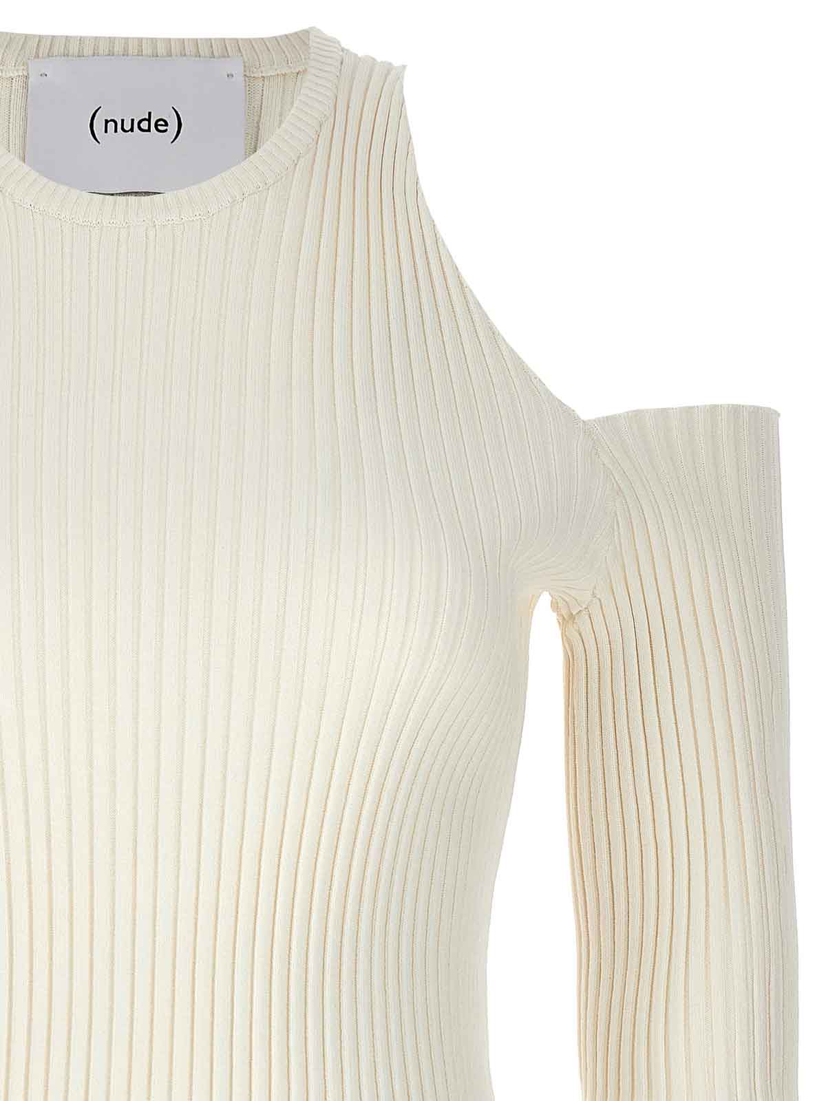 Shop Nude Top - Blanco In White