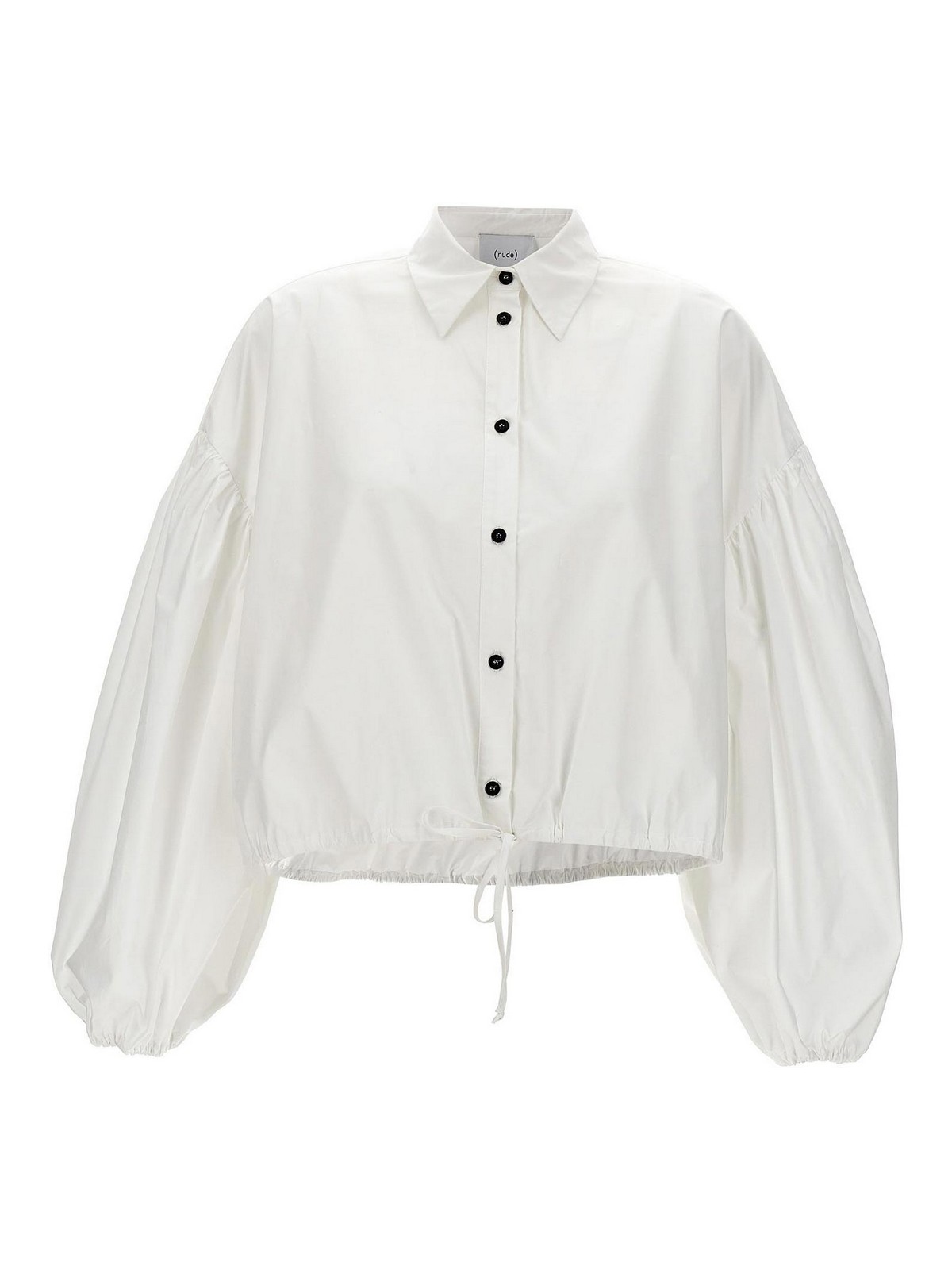 Shop Nude Camisa - Blanco In White