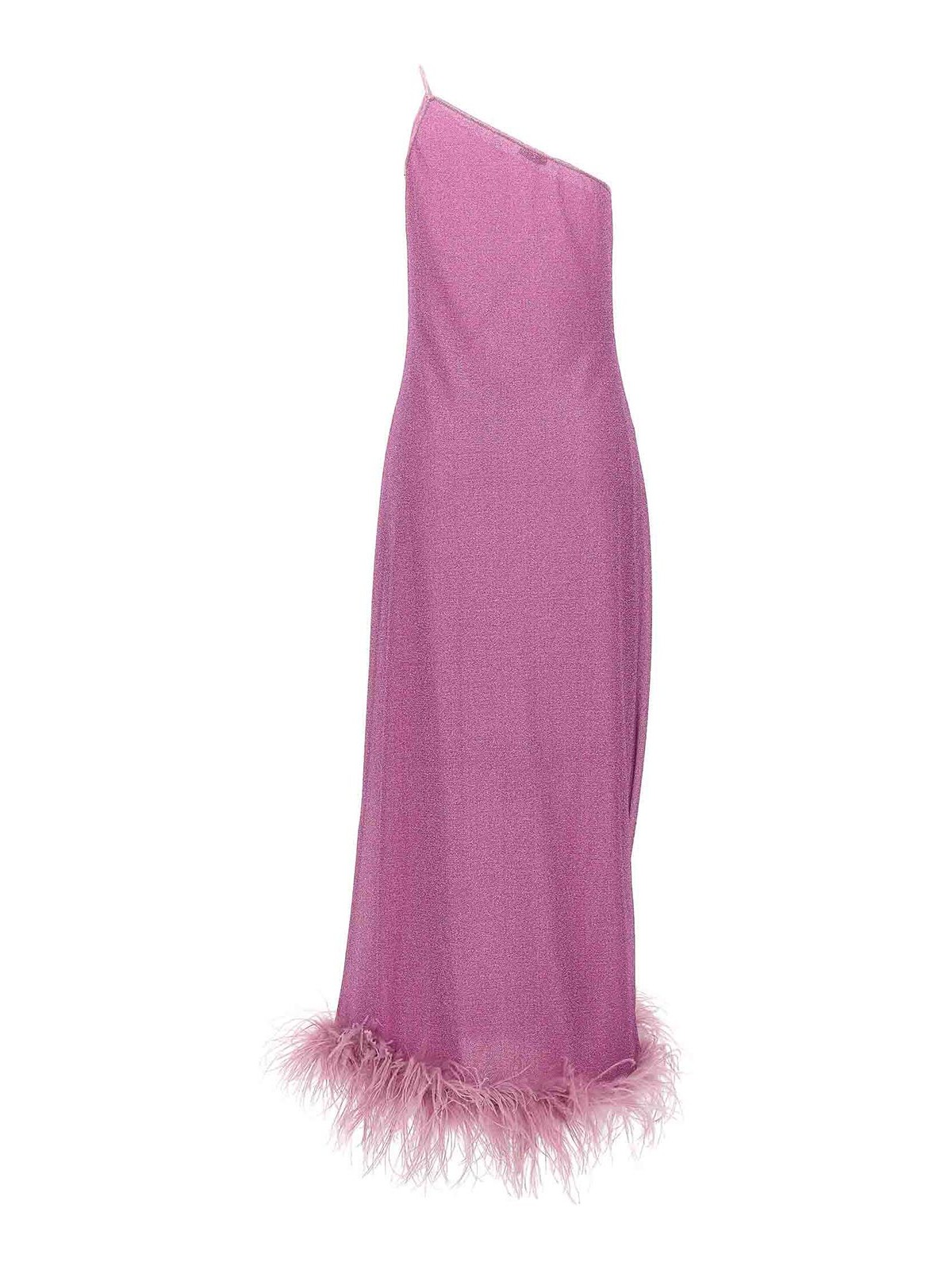 Shop Oseree Vestido Largo - Púrpura In Purple