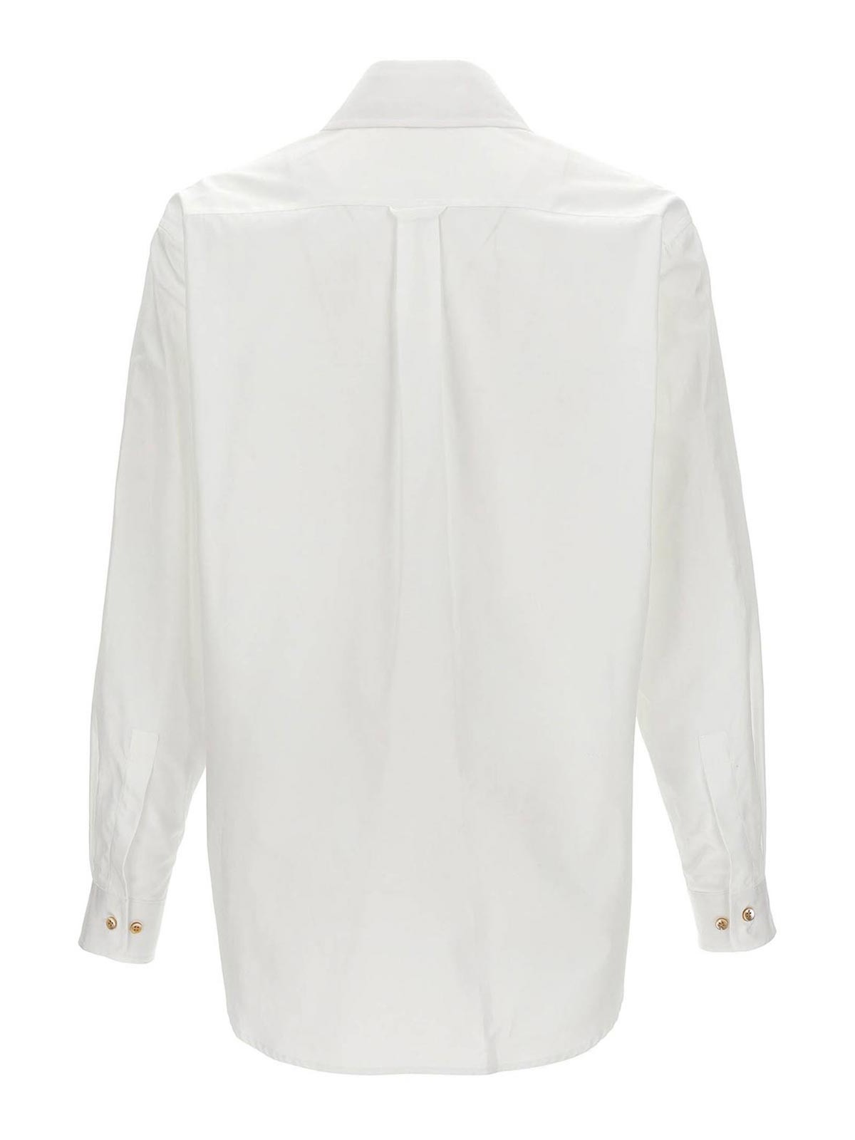 Shop Palm Angels Shirt In White