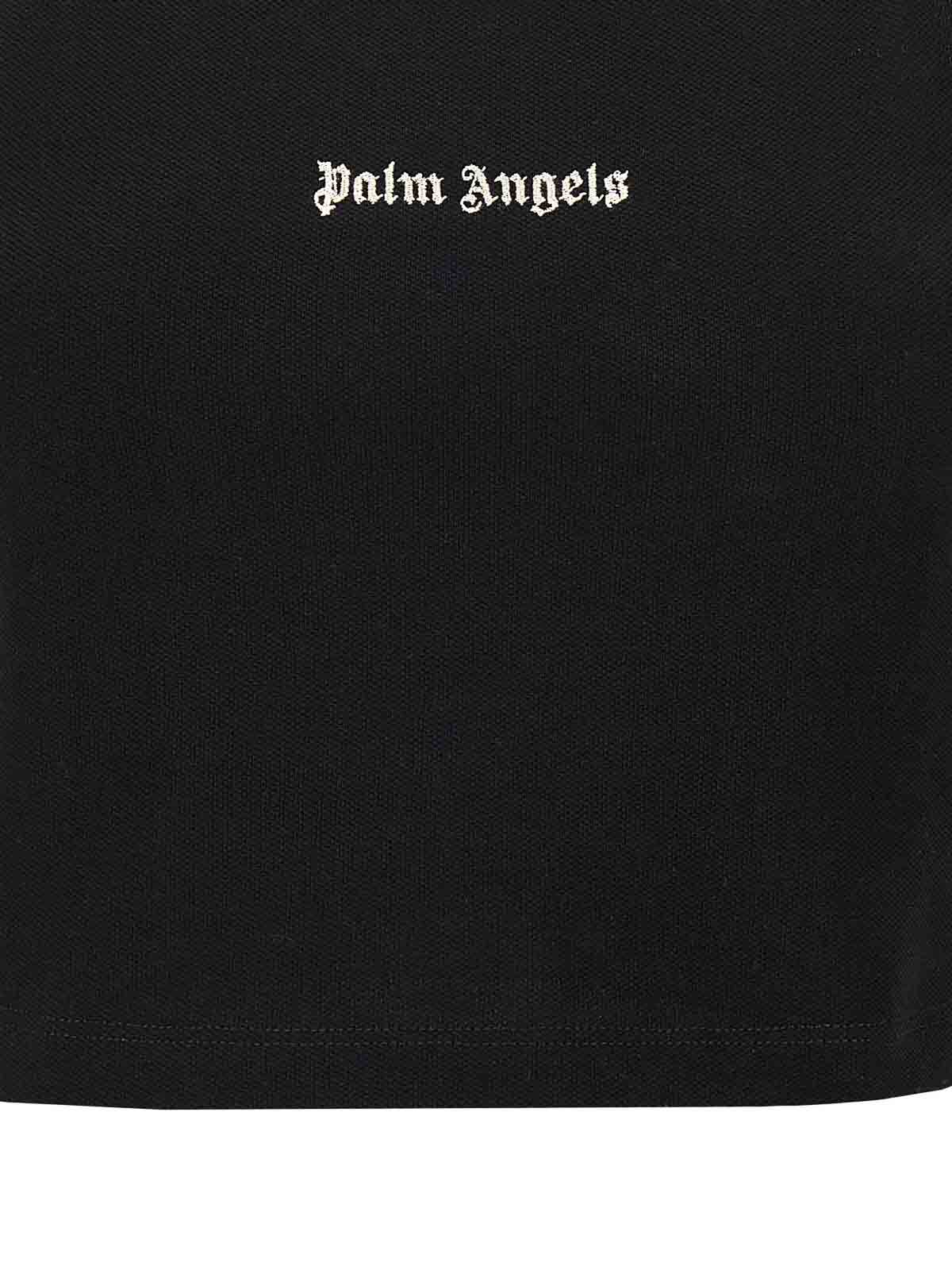 Shop Palm Angels Top In White