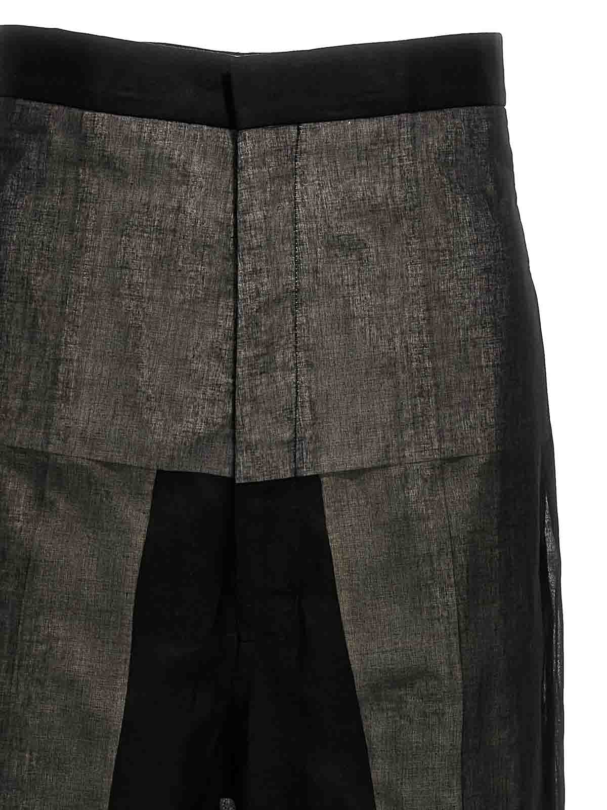 Shop Rick Owens Dirt Bolan Pants In Black