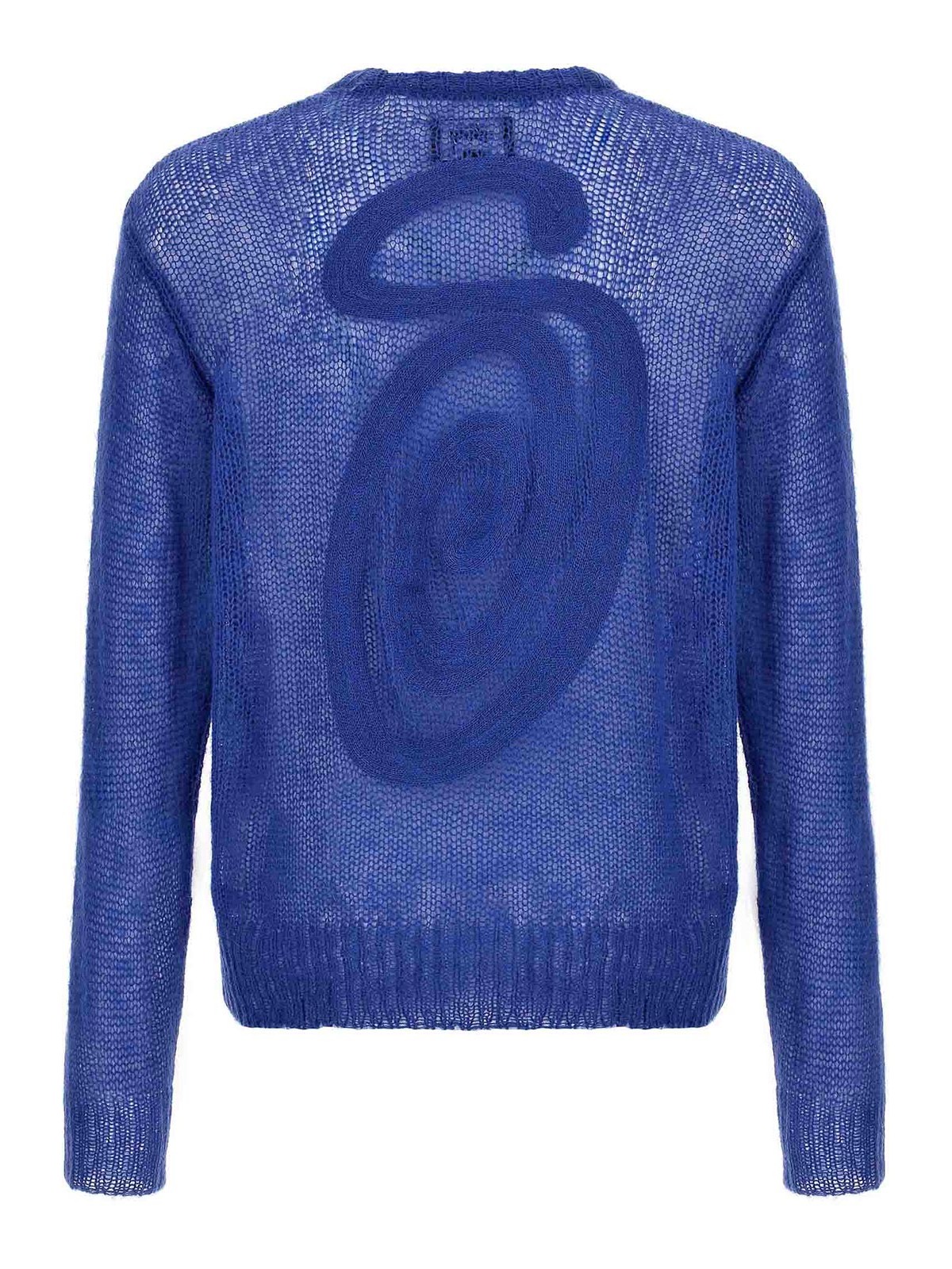 Shop Stussy Loose Sweater In Azul