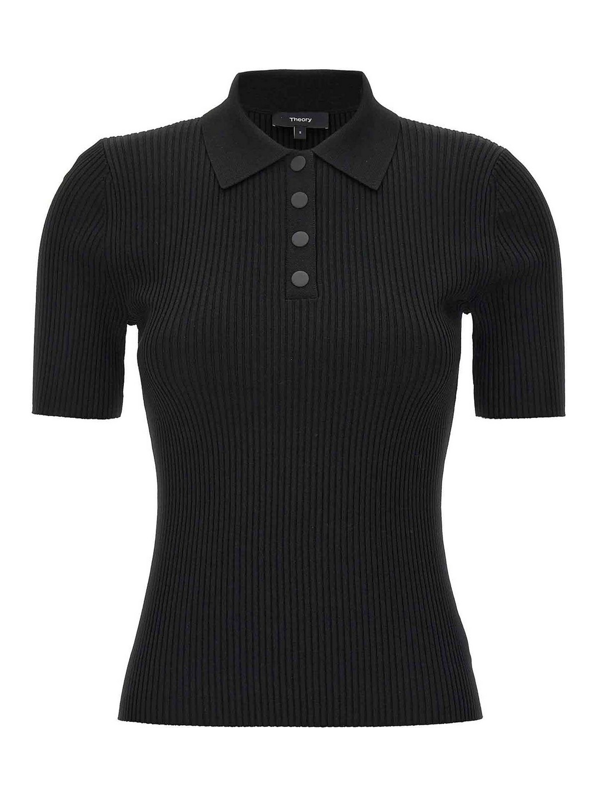 Shop Theory Polo - Negro In Black