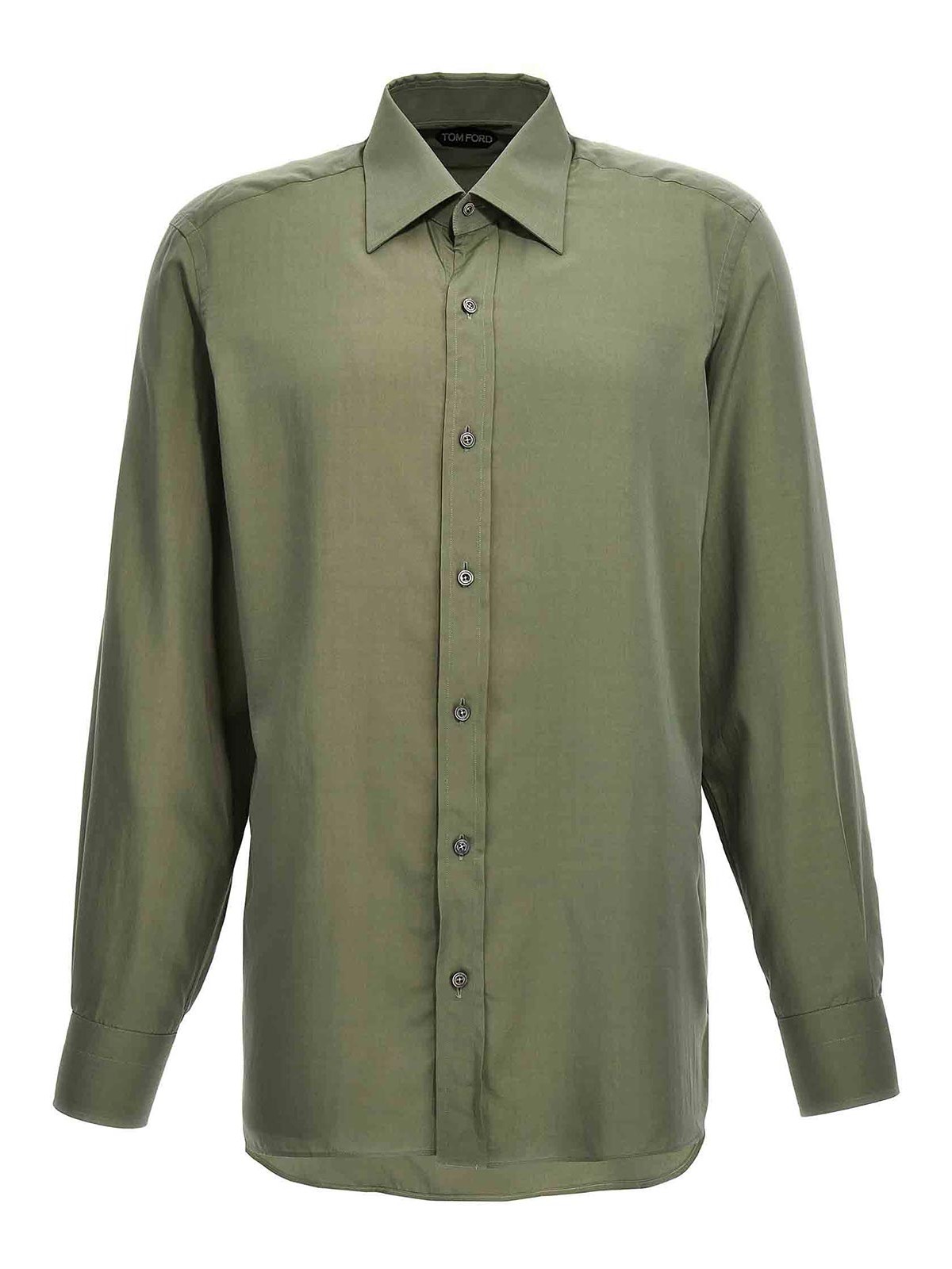 Shop Tom Ford Camisa - Verde In Green