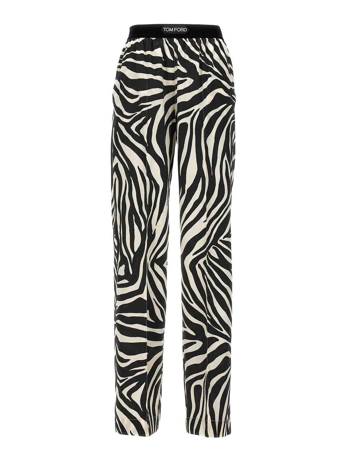 Shop Tom Ford Animalier Pants In White