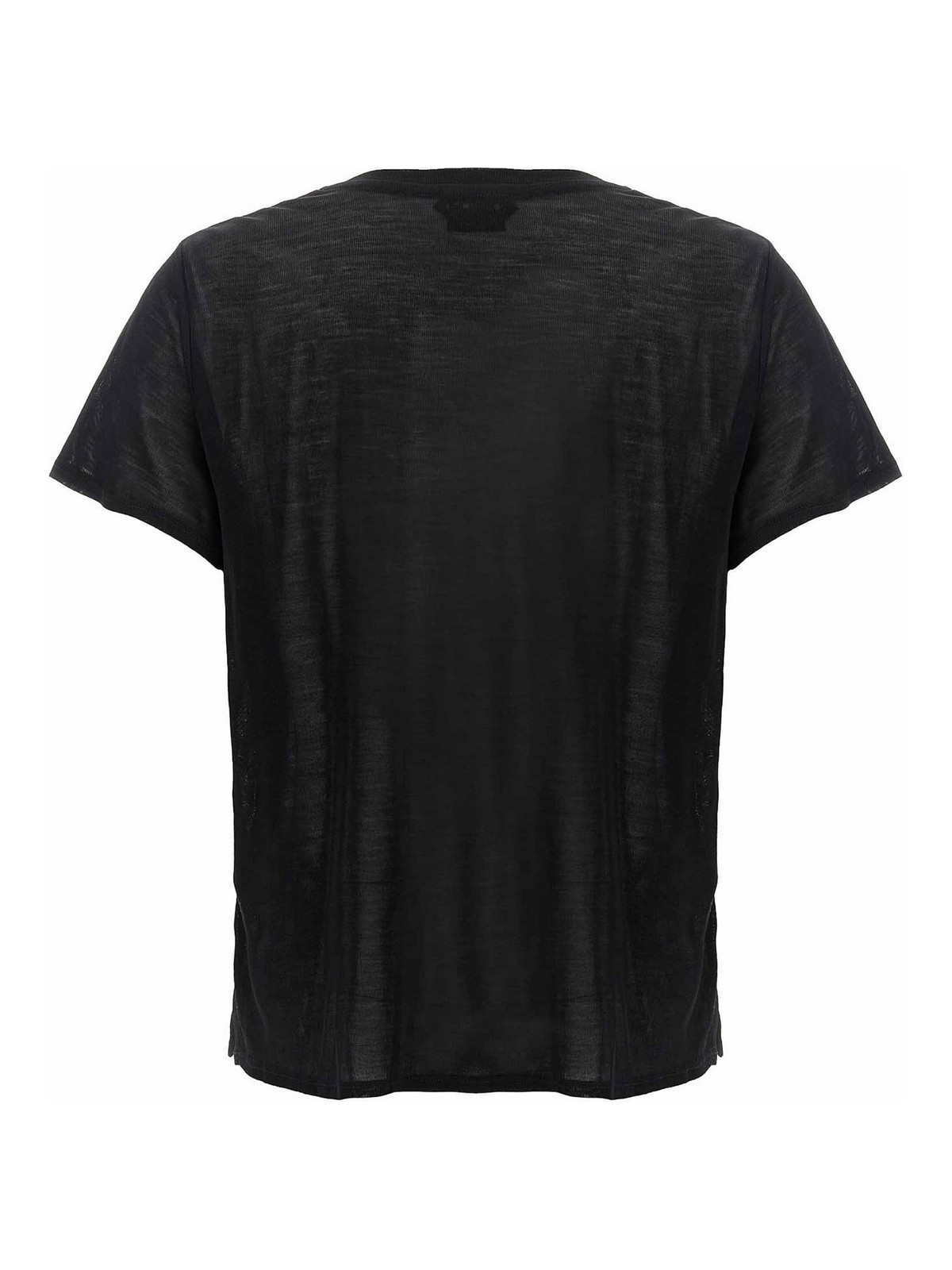 Shop Tom Ford Silk T-shirt In Black