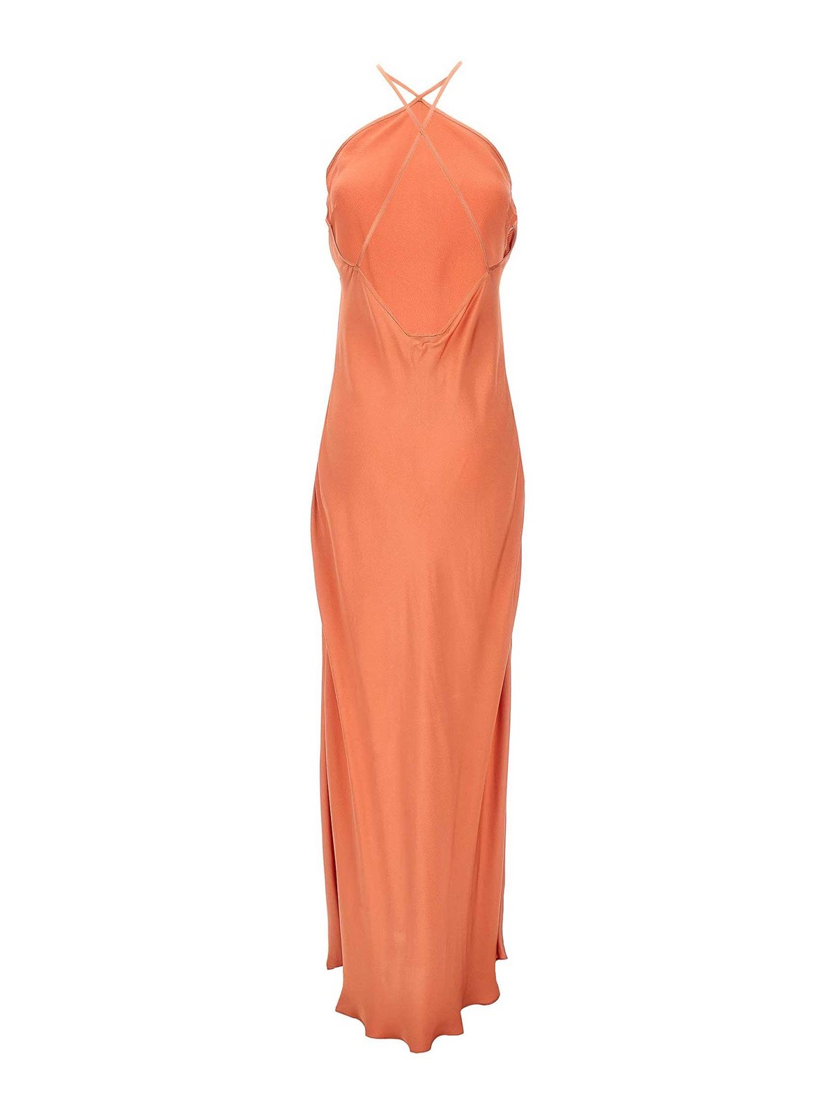 Shop Twinset Dress In Orange