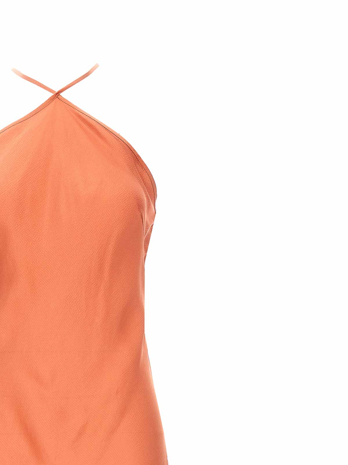 Shop Twinset Dress In Orange