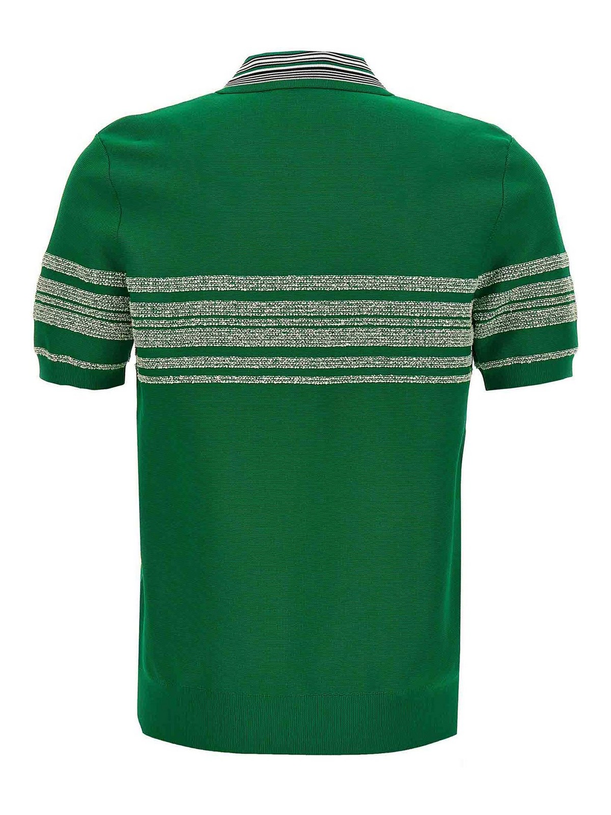 Shop Wales Bonner Dawn Polo Shirt In Verde