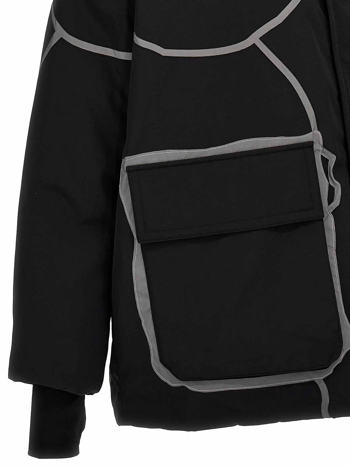 Shop Who Decides War X Add Down Jacket In Negro