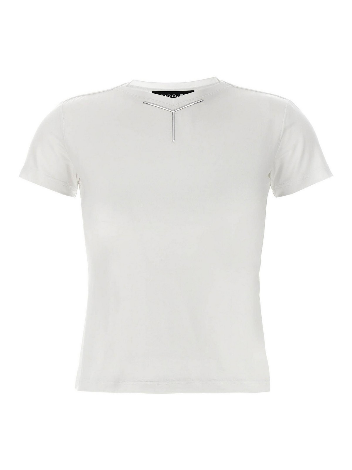 Y/project Camiseta - Blanco In White