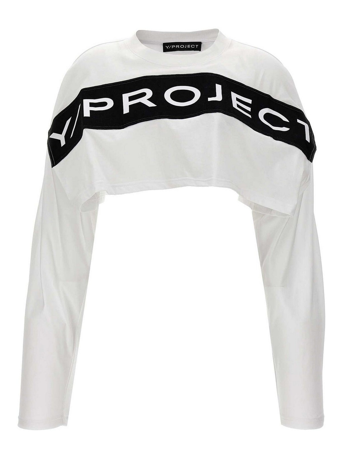 Shop Y/project Camiseta - Blanco In White