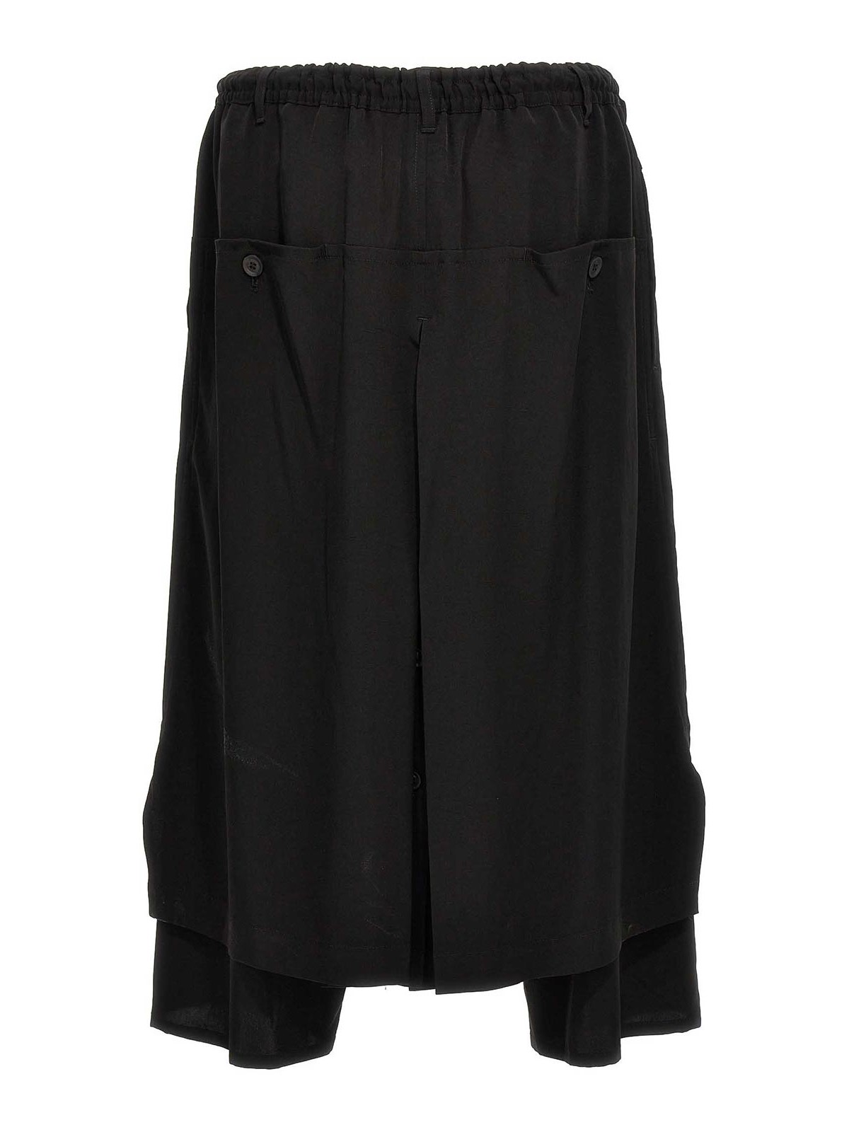 Yohji Yamamoto ショートパンツ - 黒 - メンズ|HSP18500