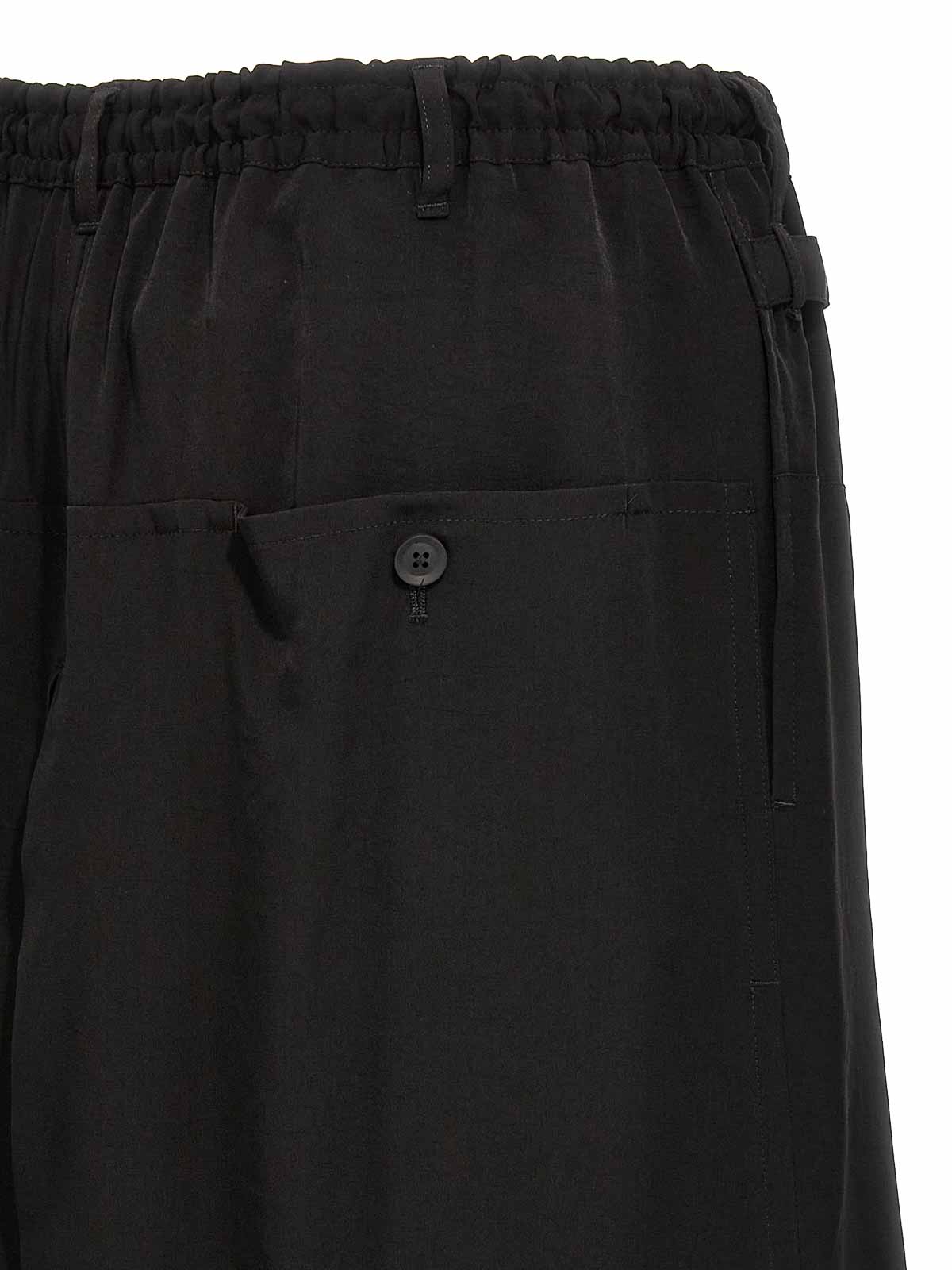 Yohji Yamamoto ショートパンツ - 黒 - メンズ|HSP18500