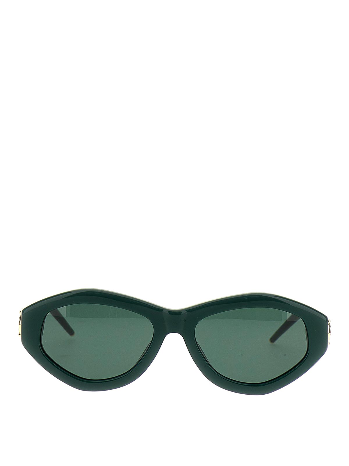 Shop Casablanca Sunglasses In Green