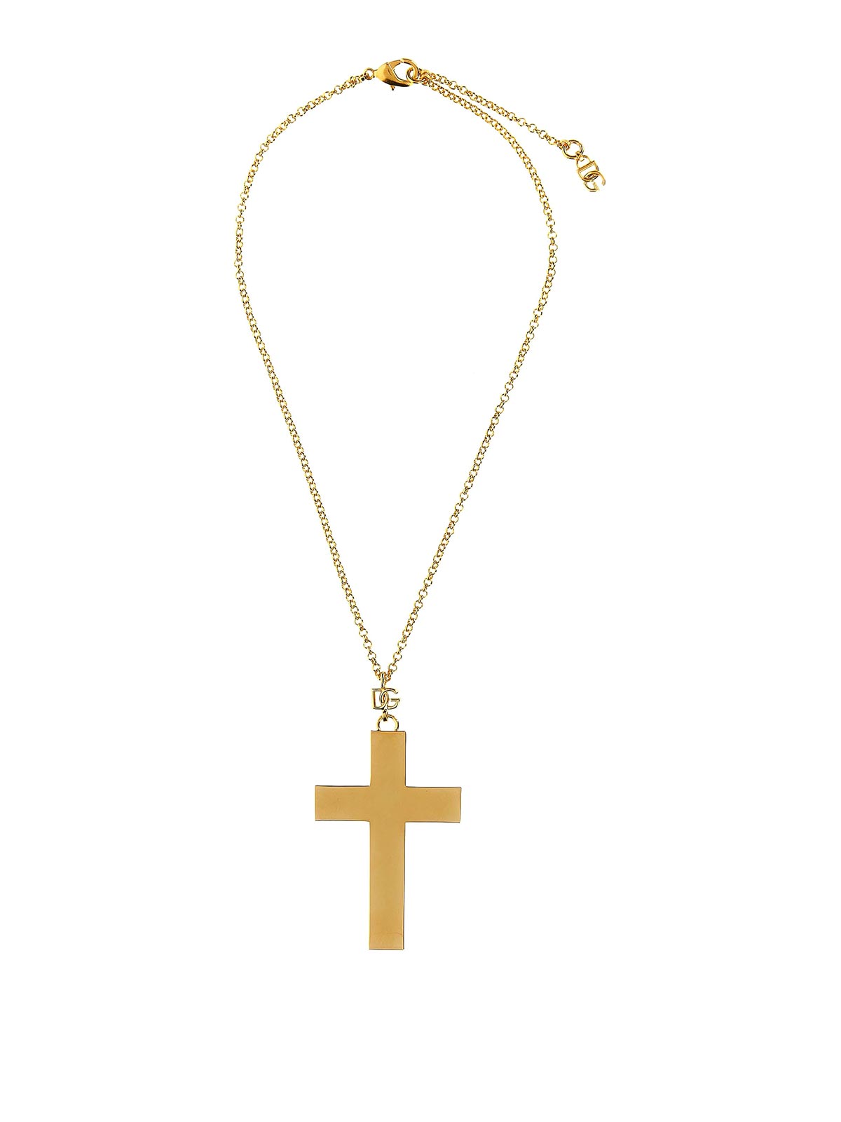 【Dolce Gabbana】COLLANA CON CROCIFISSO◆WNN5W3W1111 Bracelet with cross charms in Gold for Women | Dolce&Gabbana® US