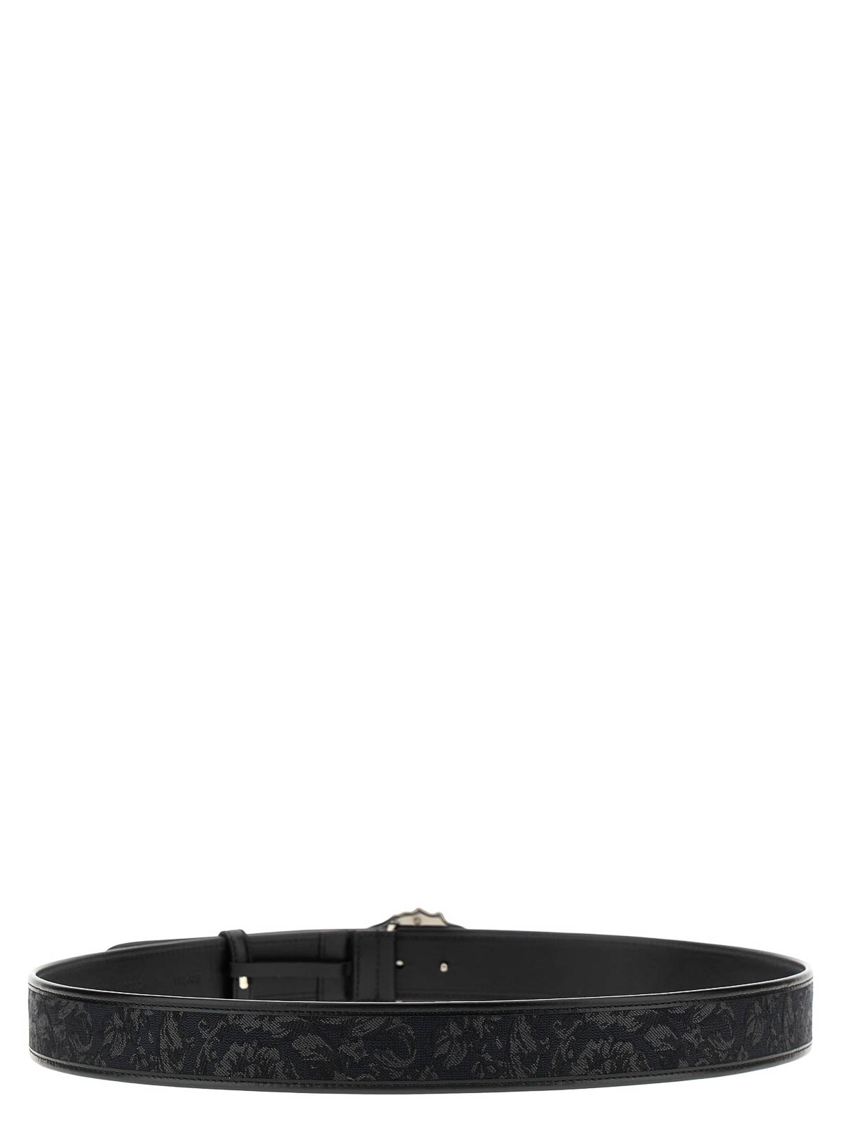 Versace The Medusa Baroque Belt In Black