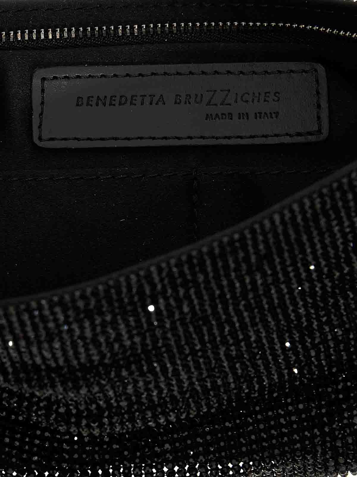 Shop Benedetta Bruzziches Your Best Friend La Grande Shoulder Bag In Black
