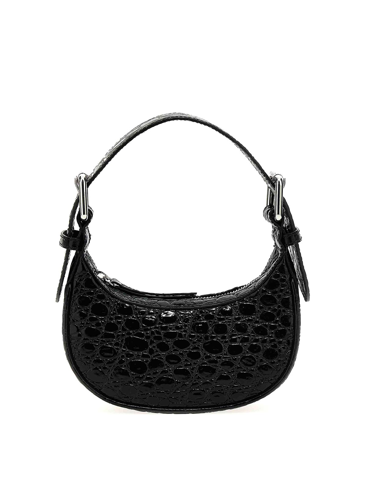 Shop By Far Mini Soho Handbag In Black