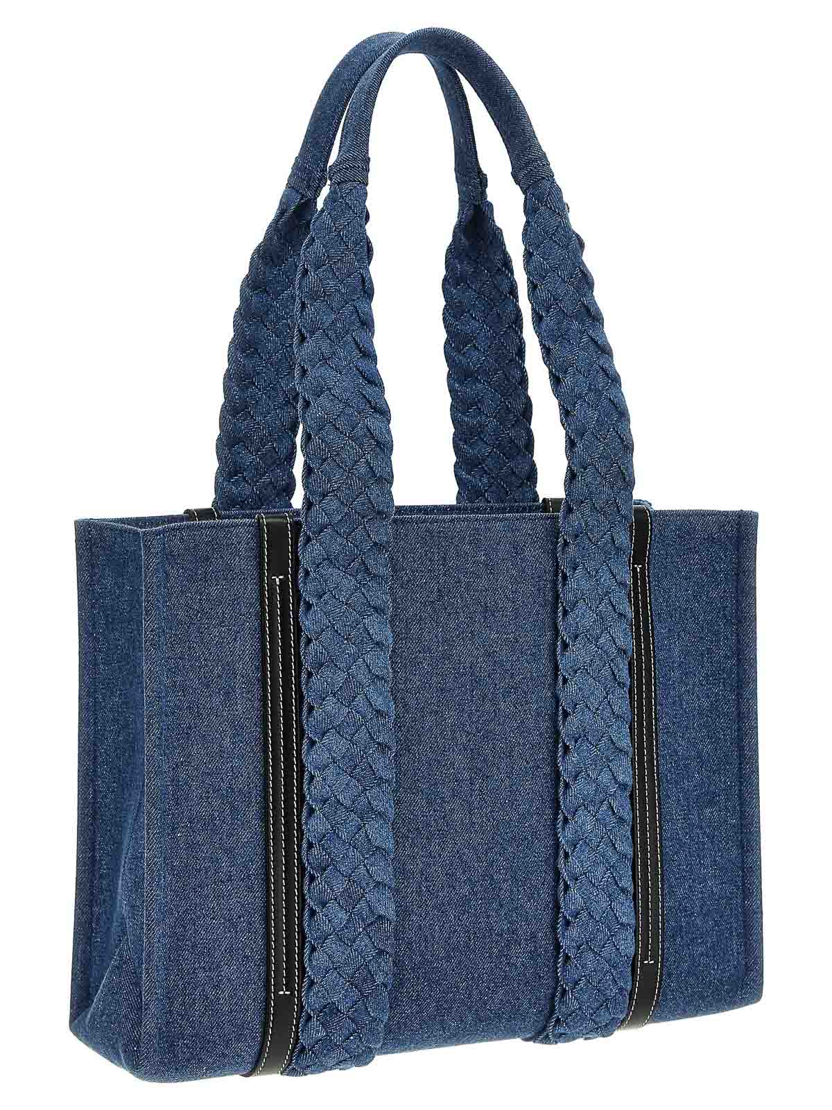 クロエトートバッグ クロエ バッグ 水色 Chloeクロエ デニムバック
