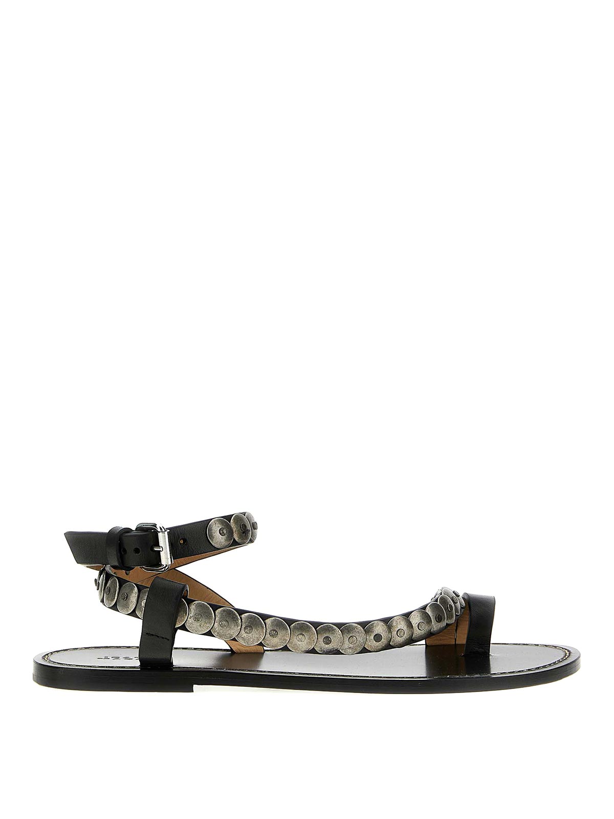 Shop Isabel Marant Melte Sandals In Black