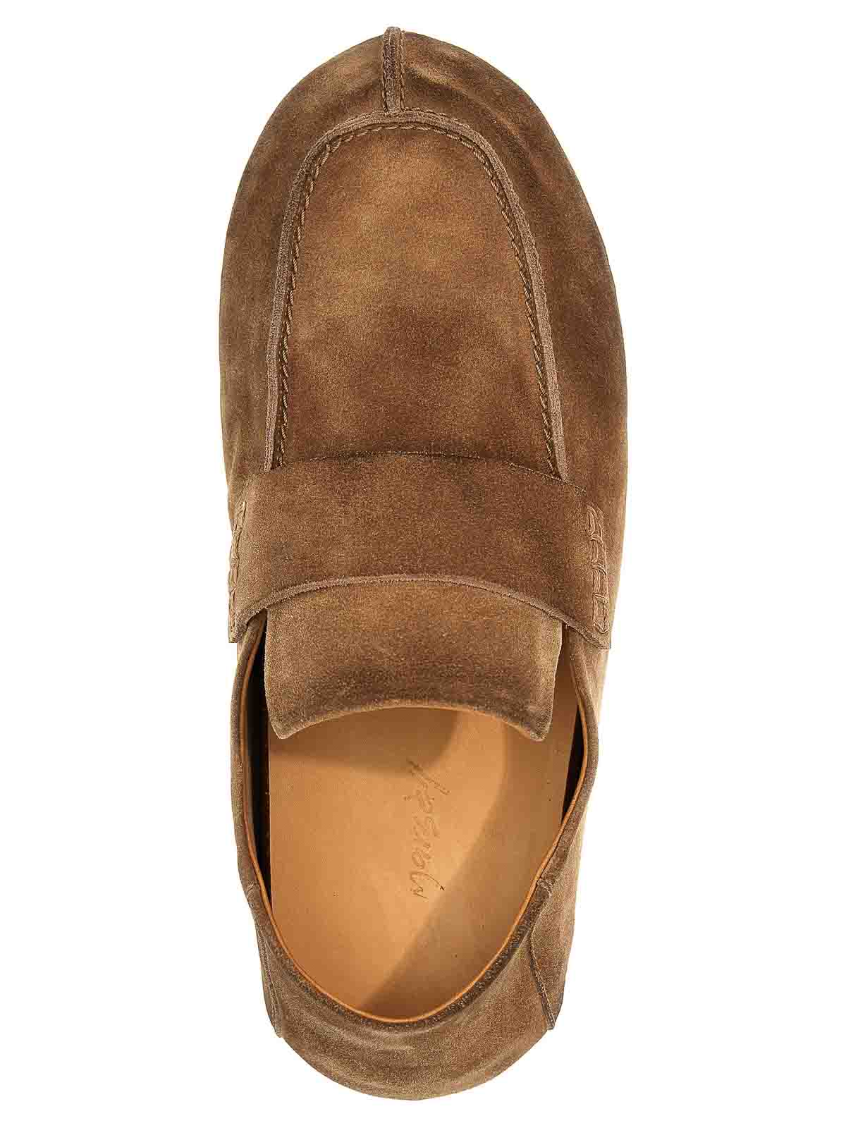 Shop Marsèll Toddone Loafers In Beige