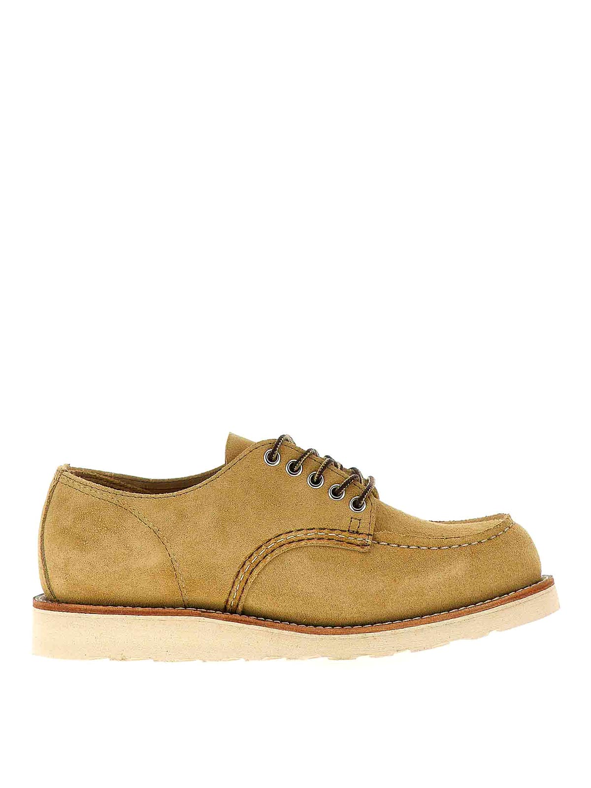Shop Red Wing Shoes Shop Moc Oxford Lace Up Shoes In Beige