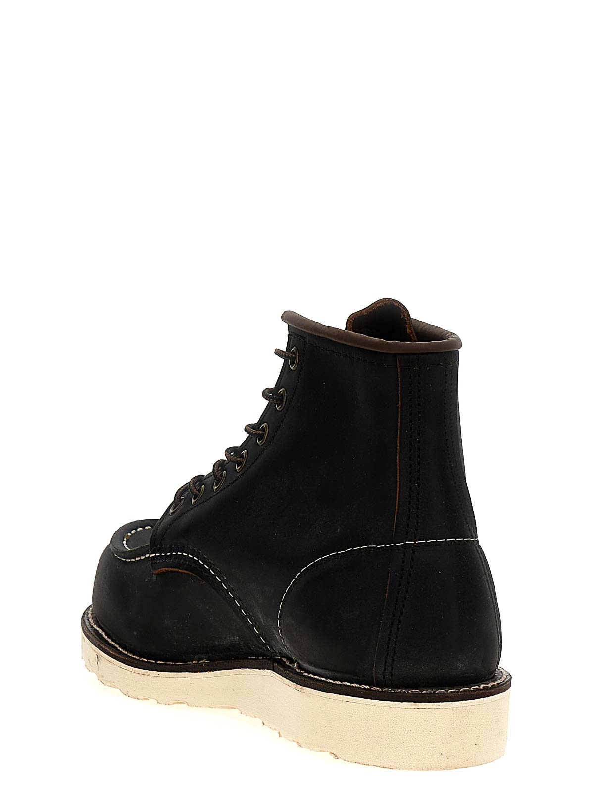 Shop Red Wing Shoes Classic Moc Ankle Boots In Black