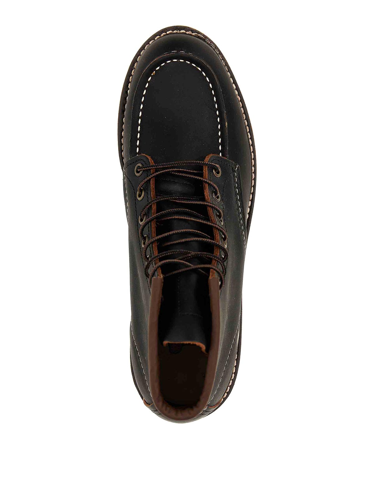 Shop Red Wing Shoes Classic Moc Ankle Boots In Black